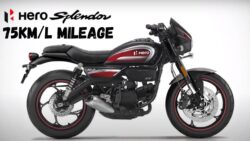 Get Hero Super Splendor 2025 on ₹2250 EMI, the best-selling 75Km/L mileage bike in villages