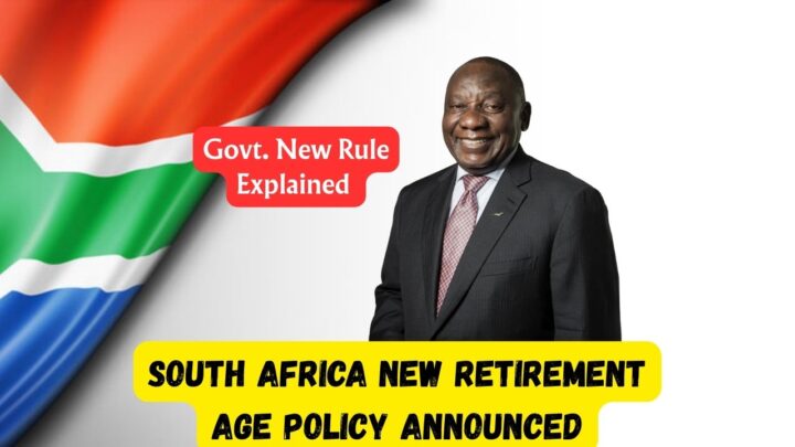 South Africa New Retirement Age 2025
